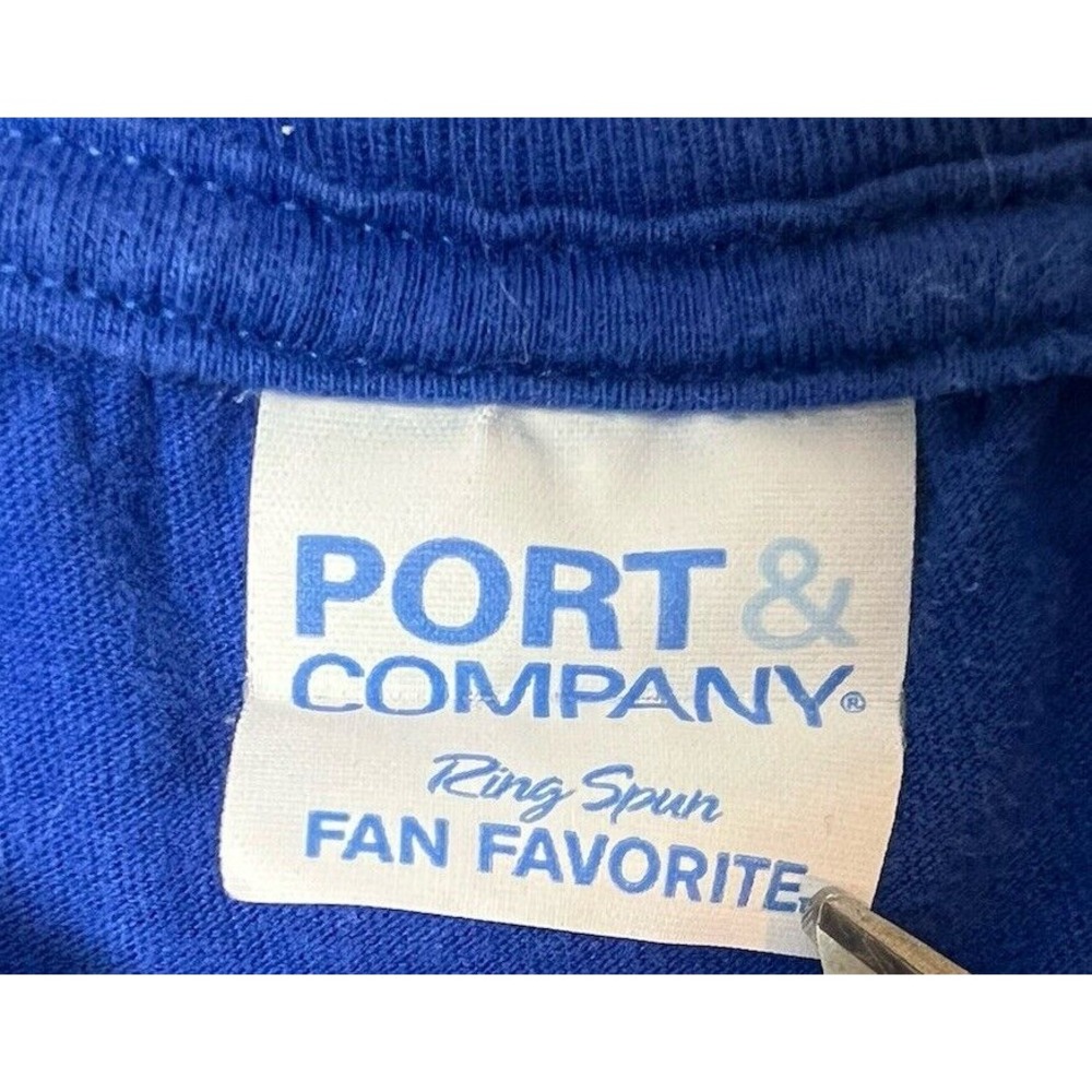 Ben & Jerry's Blue Cloud Pattern T-shirt Staff Uniform 19x26" - Picture 7 of 7
